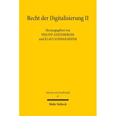 Recht der Digitalisierung II, Taschenbuch von , Mohr Siebeck, 978-3-16-162589-3