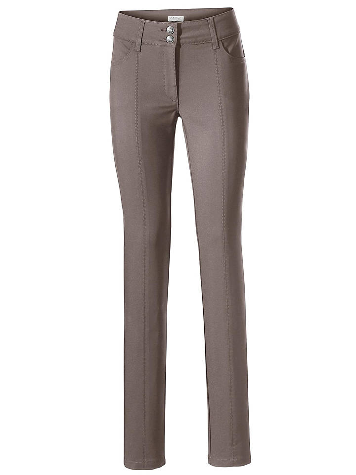 Heine Hose in Taupe - 40