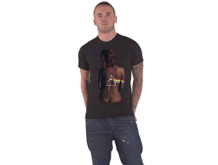 Rock Off Pink Floyd: Ebony (T-Shirt Unisex Tg. S) Merchandising Ufficiale