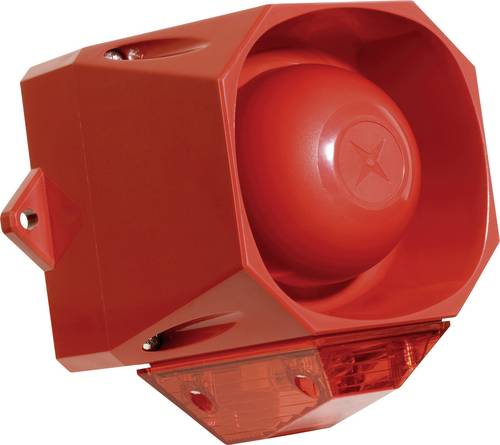 ComPro Kombi-Signalgeber Asserta Midi AV Blinklicht, Dauerton 110 dB