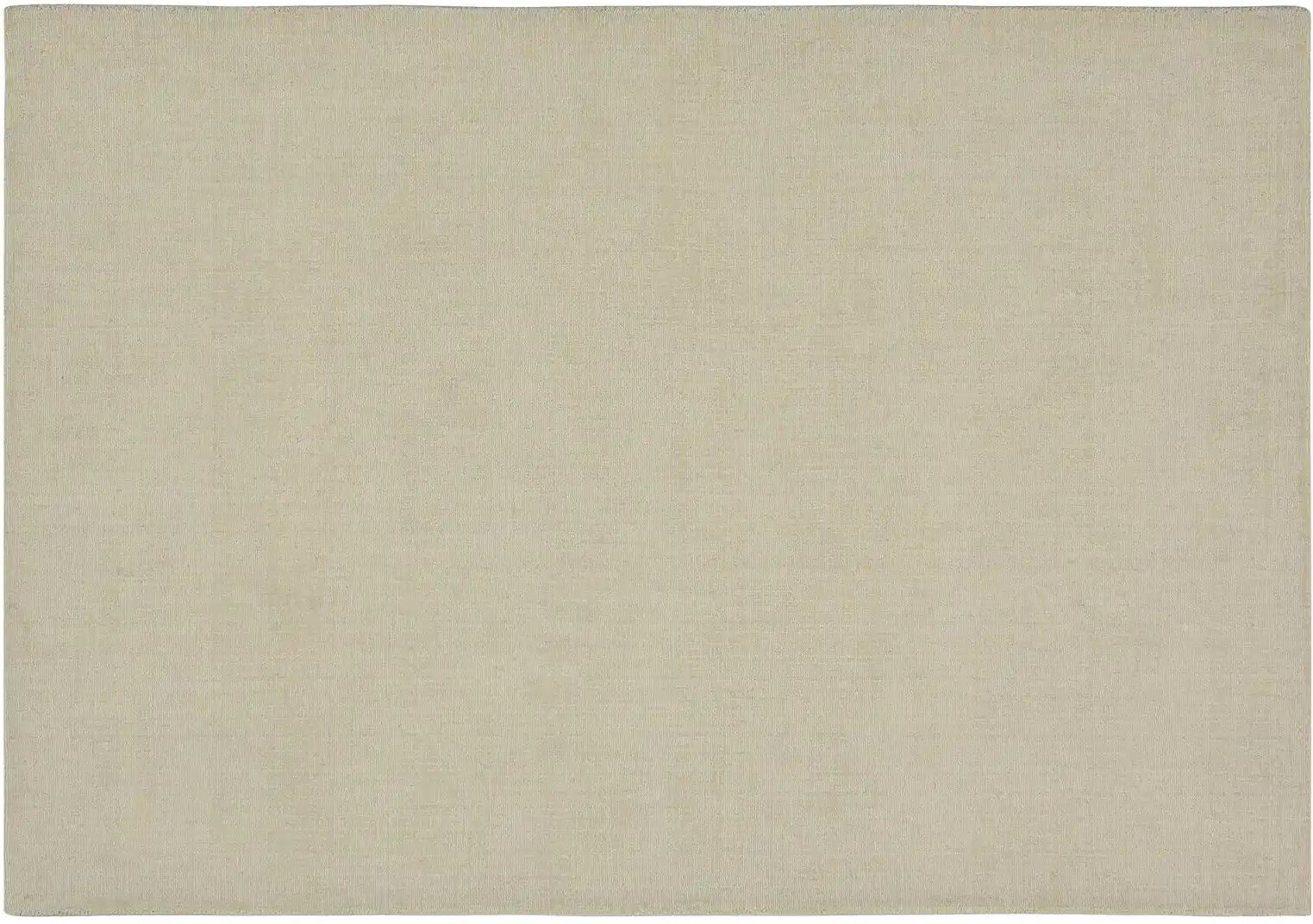 Höffner Handweb-Teppich  Vinaya ¦ creme ¦ Wolle ¦ Maße (cm): B: 140