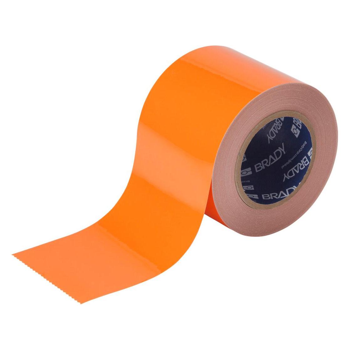 Brady B-514, ToughStripe, Bodenmarkierbänder, Polyester, orange, 76,2mm x 30m (76.20 mm) (104346)