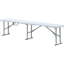 Bierbank greemotion SAN REMO (BHT 182x43x27 cm) - grau - BHT 182x43x27 cm