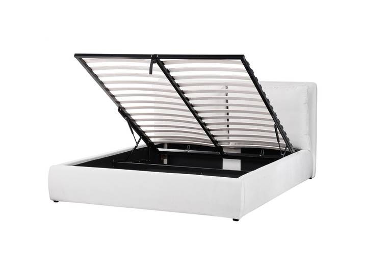 BETT 160/200cm Cremeweiß Bajonna