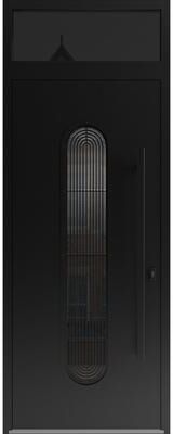 VDOMDOORS Ronex 0521 Black Steel Exterior Door