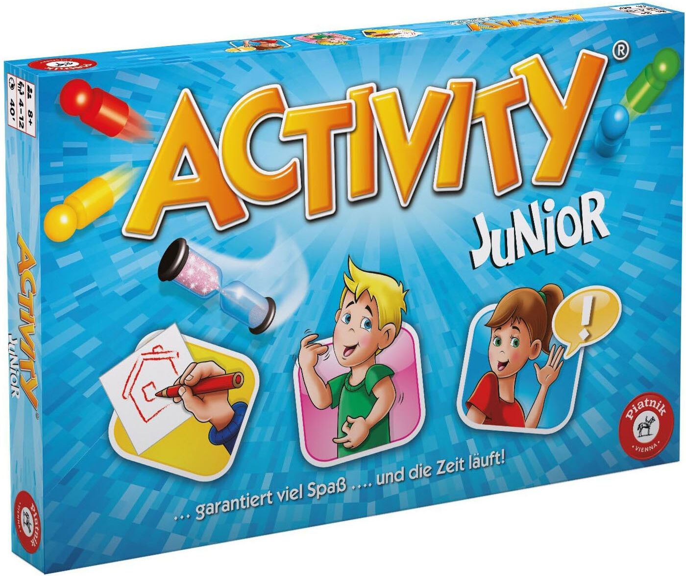 Spiel PIATNIK "Activity Junior Kinderspiel", bunt, Spiele, Kinder, Spiel