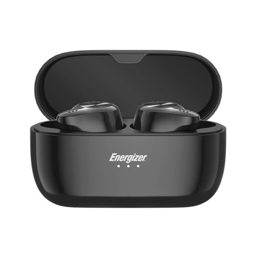 Energizer TWS40BK Draadloze Bluetooth 5.2 Oordopjes met Microfoon - Zwart