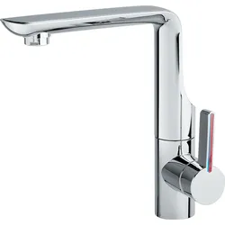 Comet Modena Automatik-Mischer Wasserhahn mit Mikroschalter für Wohnwagen und Wohnmobil chrom