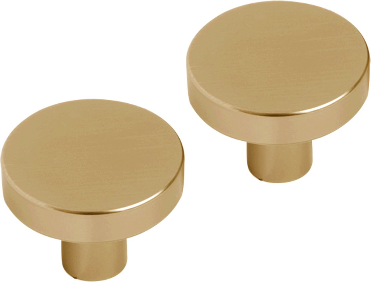 Differnz Amsterdam knop - Goud - 30 mm