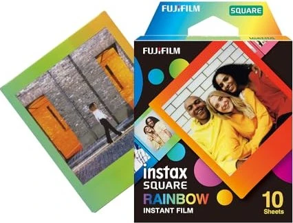 FujiFilm film Instax Square Rainbow - 10 Stück, 10 Stück