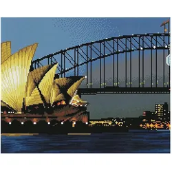 Diamond Dotz Diamond Painting Sydney bei Nacht