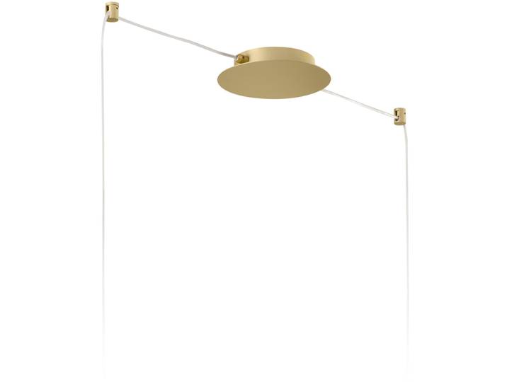 Desinger-Baldachin Giberti Luce Rosone Metall Gold D: 18 cm, 2-flammig - Baldachin
