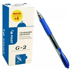 Pilot, Schreibstifte, Gelpen g2 medium blå aeske a 20 stk (20x)