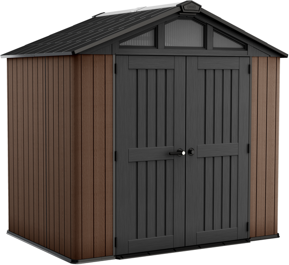 Keter Stronghold 8X6 - Gerätehaus - mit Doppeltür - 249x178x241 cm