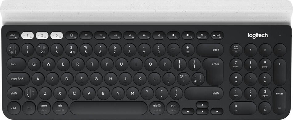 Logitech K780 Draadloos Toetsenbord met Bluetooth en Unifying, QWERTZ