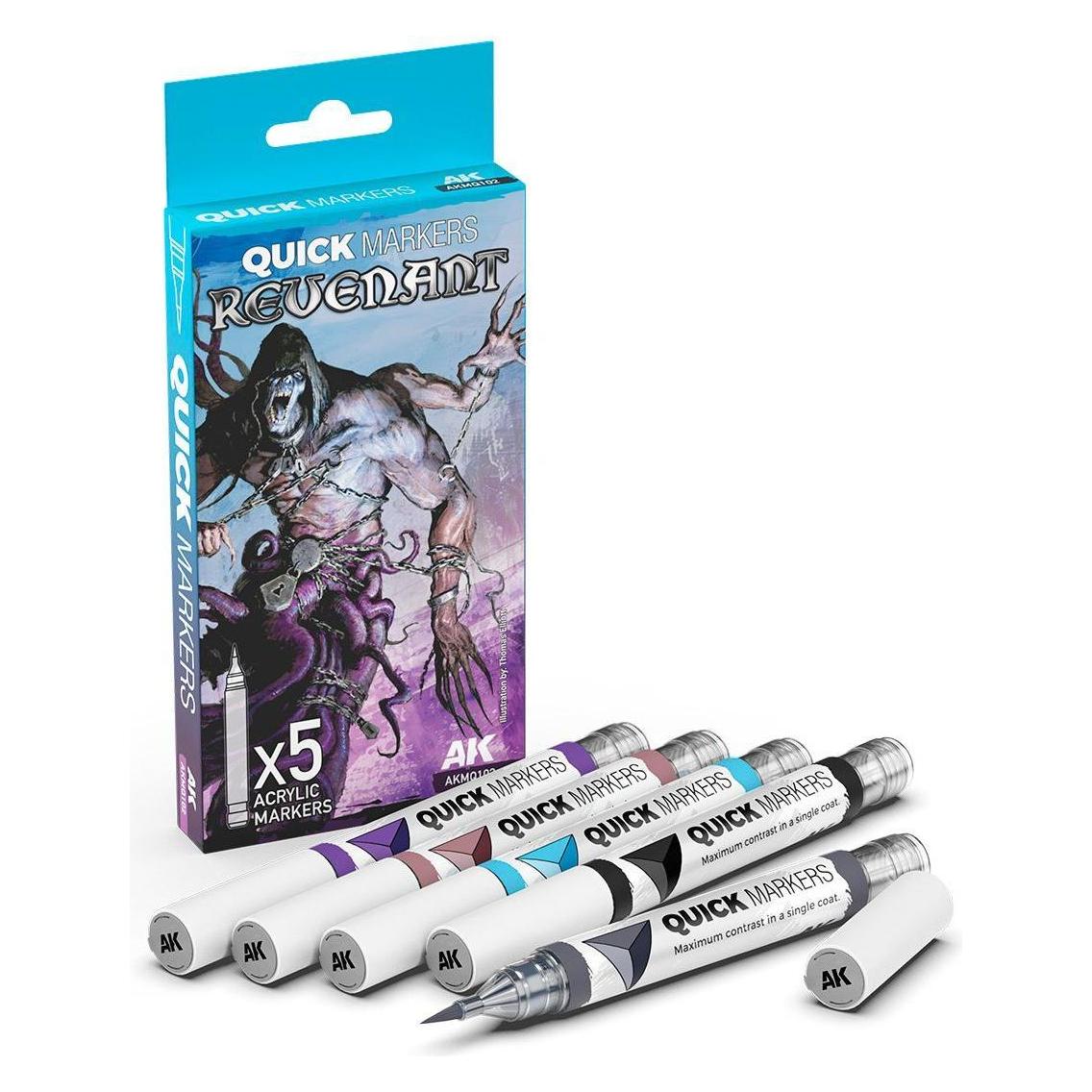 AK Interactive Revenant Quick Markers Set (AKMQ102)