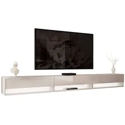 HÄNGESCHRANK TV-Möbel CALANTE 270 cm mit LED-Beleuchtung