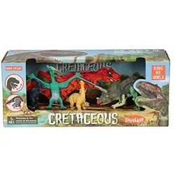 King Me World Luxus Dino Spielset Klein, 6dlg.