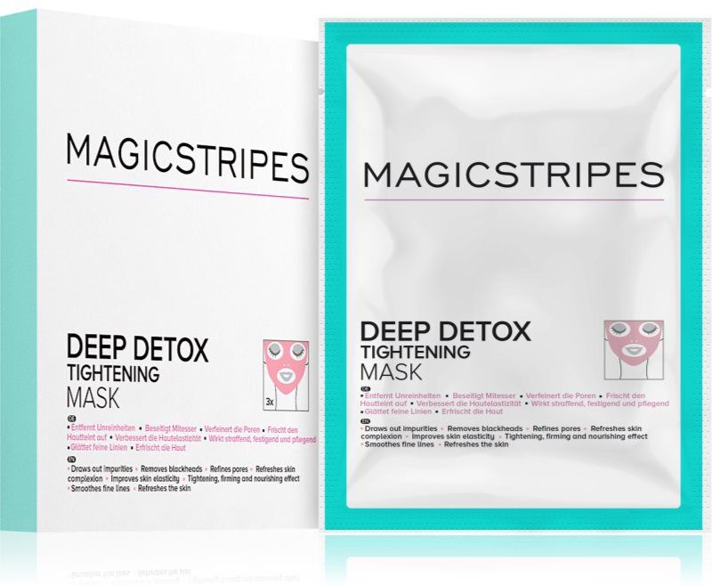 MAGICSTRIPES Deep Detox Detoxifying Mask with Firming Effect 3 pc