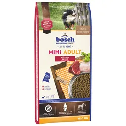 bosch Mini Adult Lamm & Reis Hundetrockenfutter 15 Kilogramm