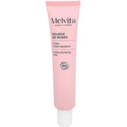 Melvita, Gesichtscreme, Source de Roses Hydra-Aufpolsterndes Fluid (40 ml)