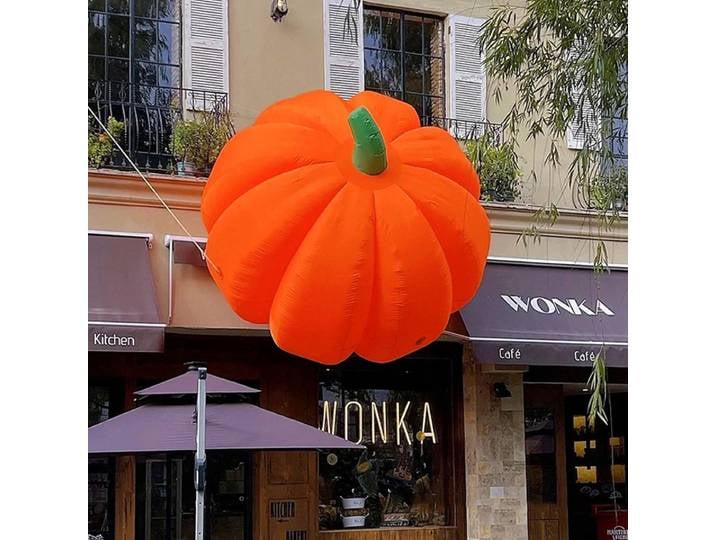 Décorations de citrouille gonflables géantes de qualité supérieure pour Halloween, avec souffleur, décorations d'halloween, jouets d'extérieur, fête sur pelouse dans la cour