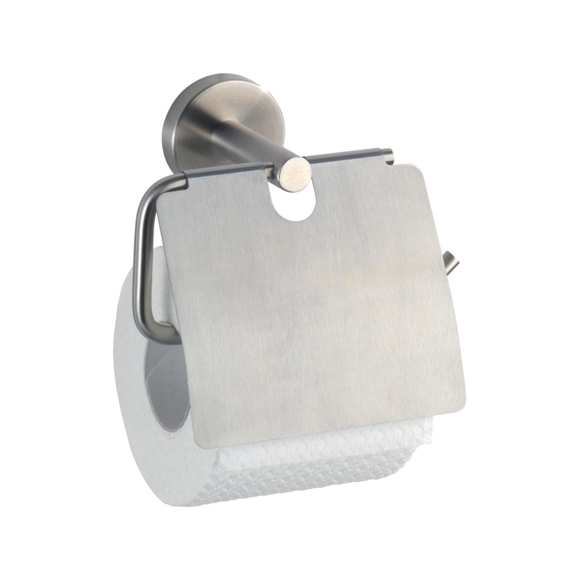 WENKO Toilettenpapierhalter Bosio, mit Deckel (19648100)
