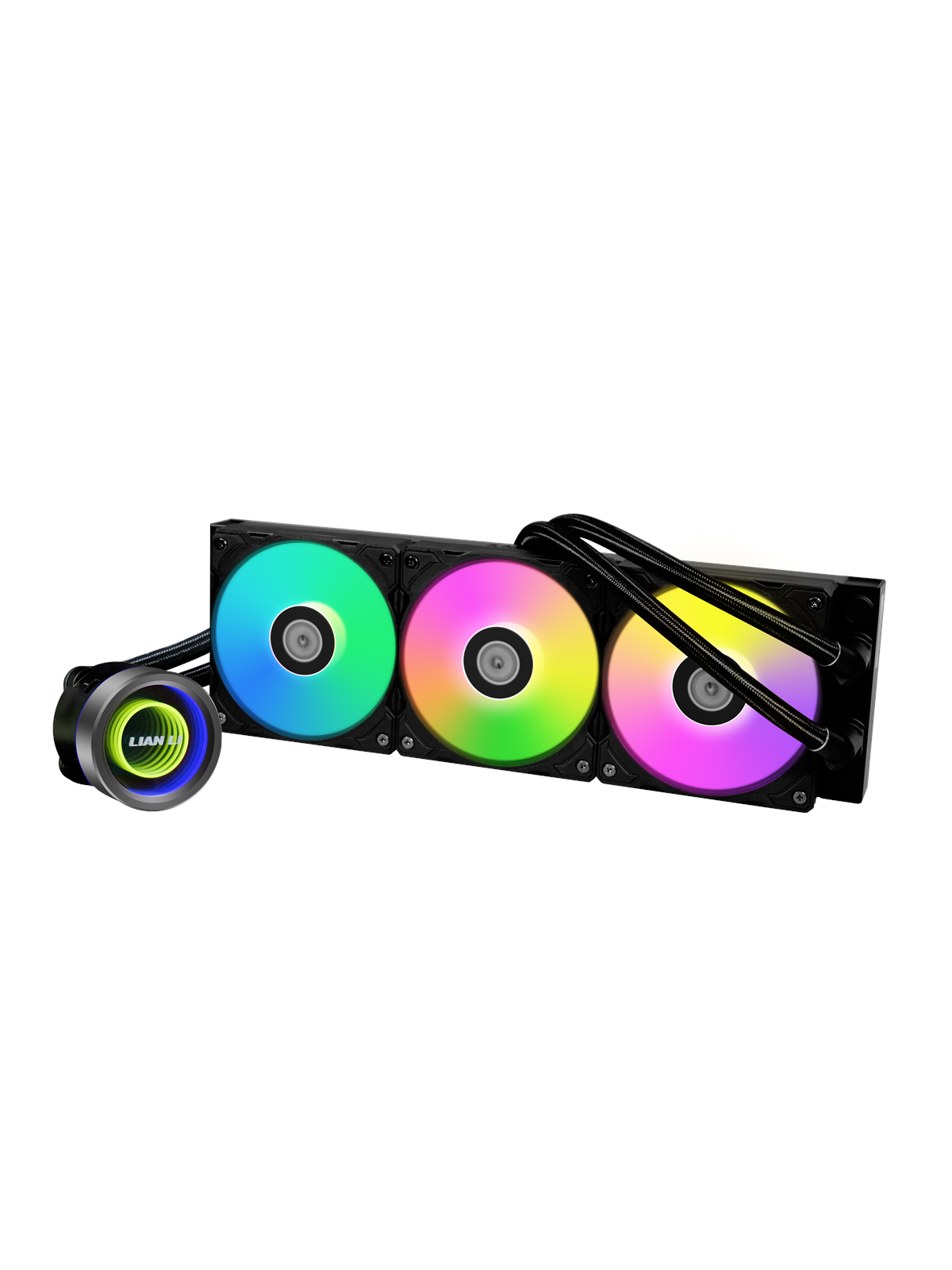 Lian Li Galahad II Trinity 360mm Black - ARGB - CPU-Wasserkühlung - Max 36 dBA