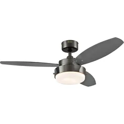 Deckenventilator Alloy 107 cm mit LED Leuchte