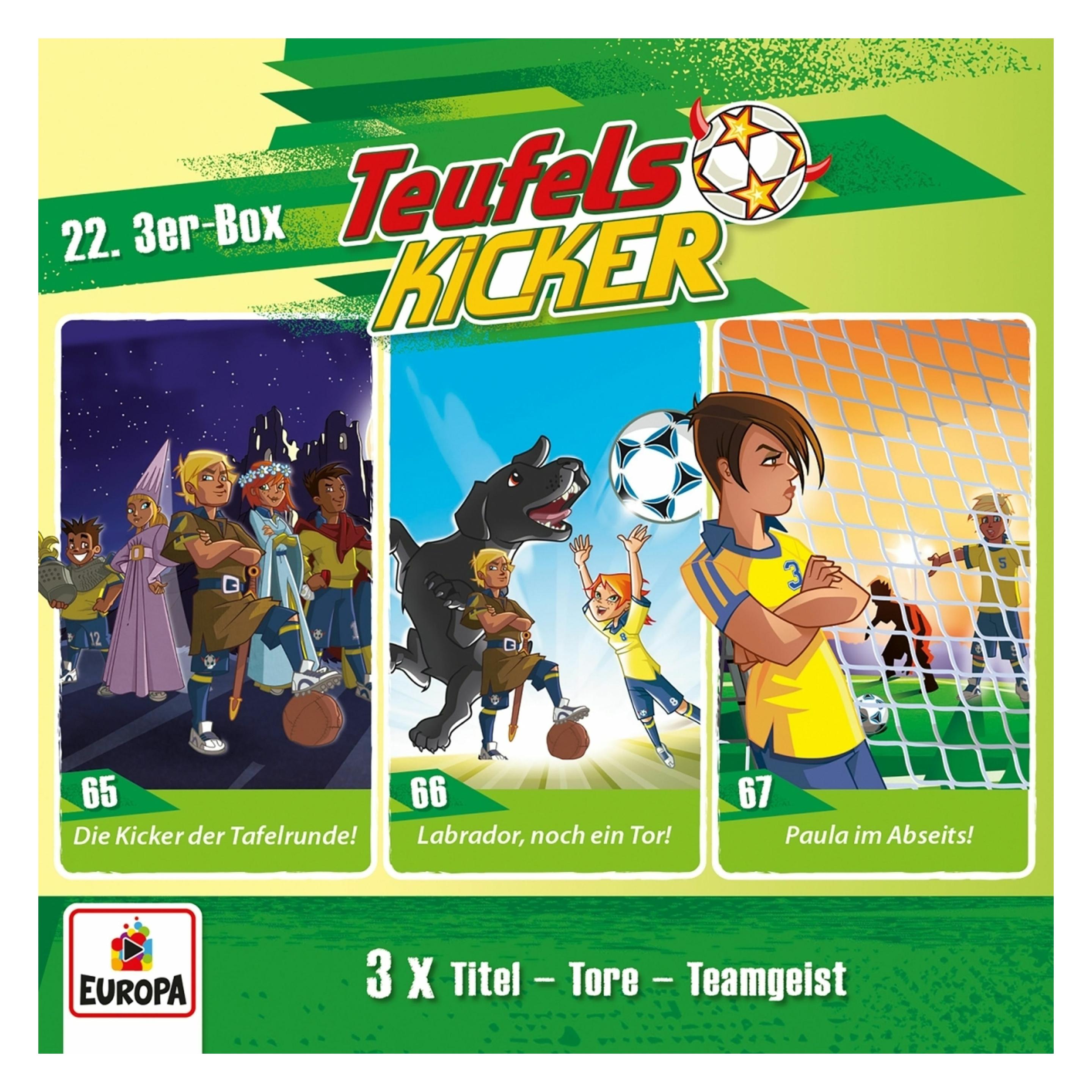 Europa Die Teufelskicker - 22 Box (F65,66,67) (Teufelskicker, Deutsch) (58843582)