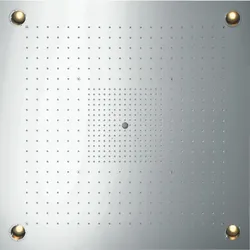 hansgrohe Kopfbrause Axor Starck ShowerHeaven 970 x 970 mm, mit Beleuchtung, edelstahl 10623800
