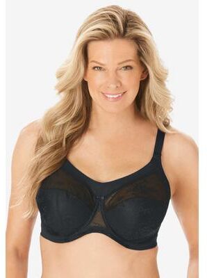 Plus Size Women's Verity Underwire Goddess Bra by Goddess in Black (Size 46 J)
