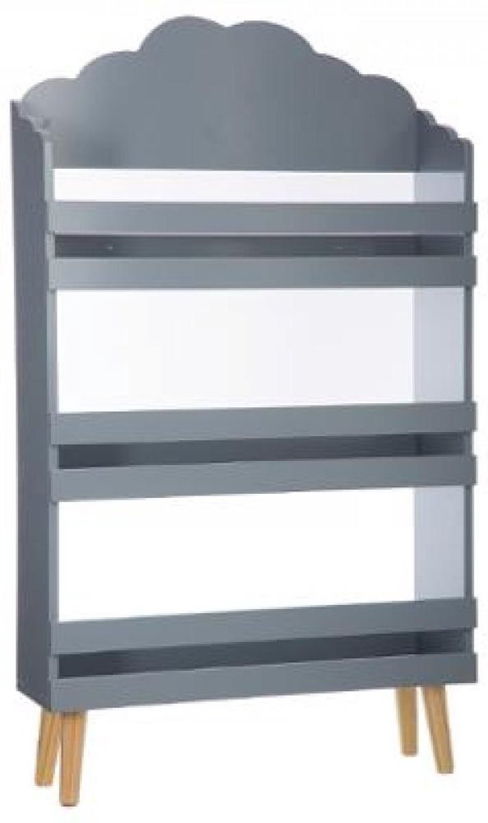 Atmosphera Boekenkast voor kinderkamer Wolken Grijs