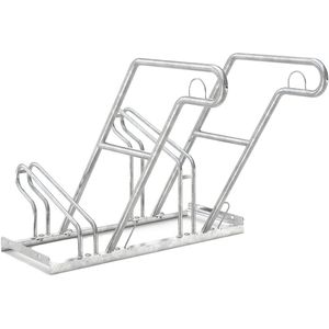WSM Fahrradständer 2602 XBF, Bodenmontage / freistehend, Einstellparker, Breite 100cm, für 2 Fahrräder