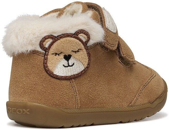 GEOX Baskets en cuir, fourrées, MACCHIA