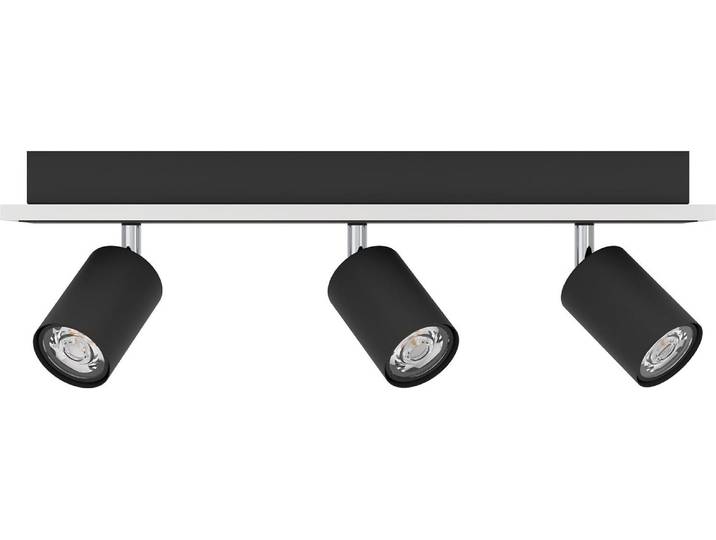 Eglo 3er LED Spot Rimbocchi 1 20W\, 2500 lm\, 3000K\, schwarz\, Stahl
