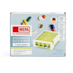 WEPA 7 Tage Compact Wochenmagazin weiß/grün 1 St
