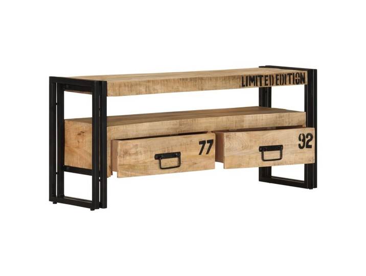 vidaXL TV-Schrank TV-Schrank 100x30x45 cm Massivholz