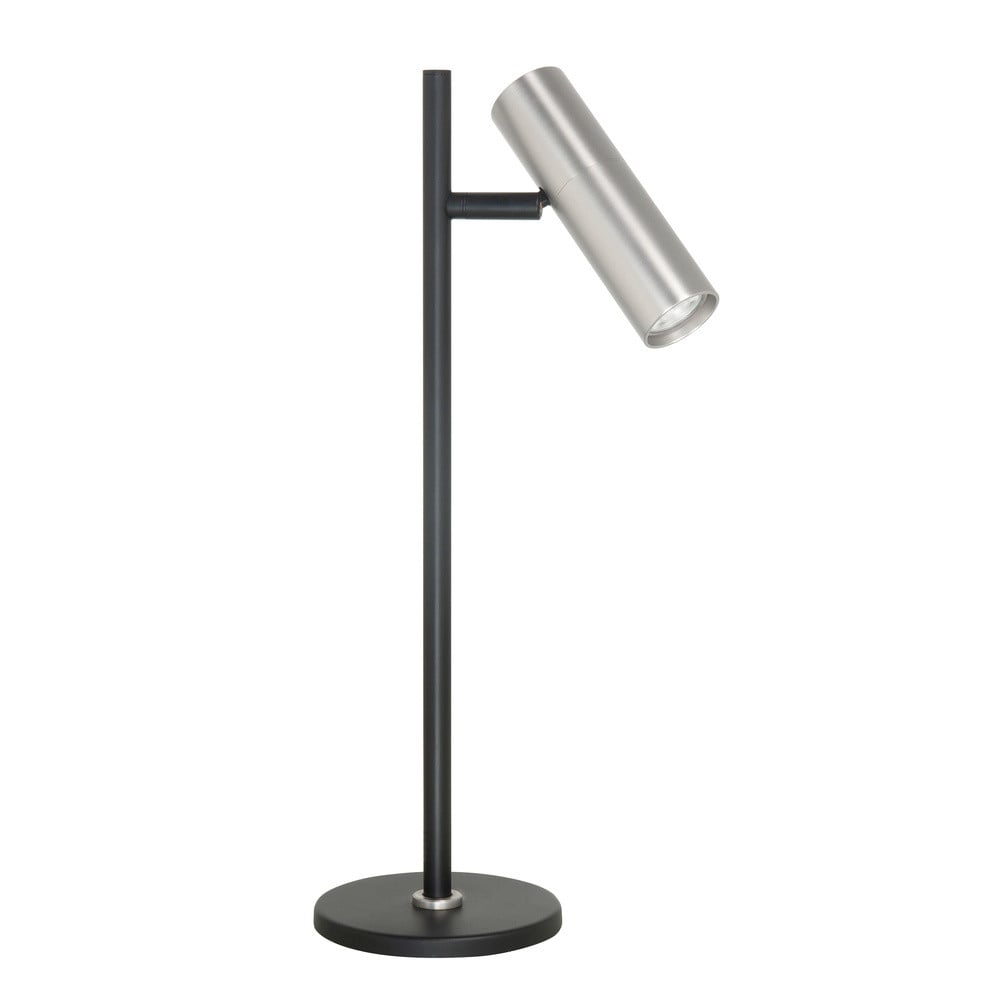 Highlight Trend Tafellamp zwart met nikkel - T1731.30