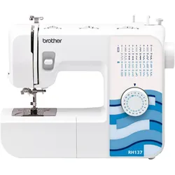Brother Nähmaschine RH137, Nähmaschine, Weiss