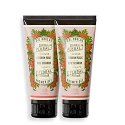 PANIER DES SENS Rosengeranie Duschgel Duo 2x 200ml