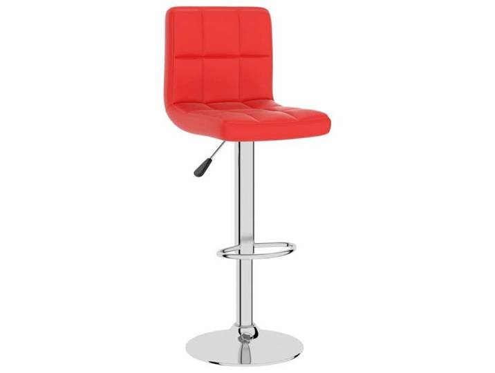 Rouge Tabouret de bar Rouge Similicuir - Fauteuil/Chaise LV5203