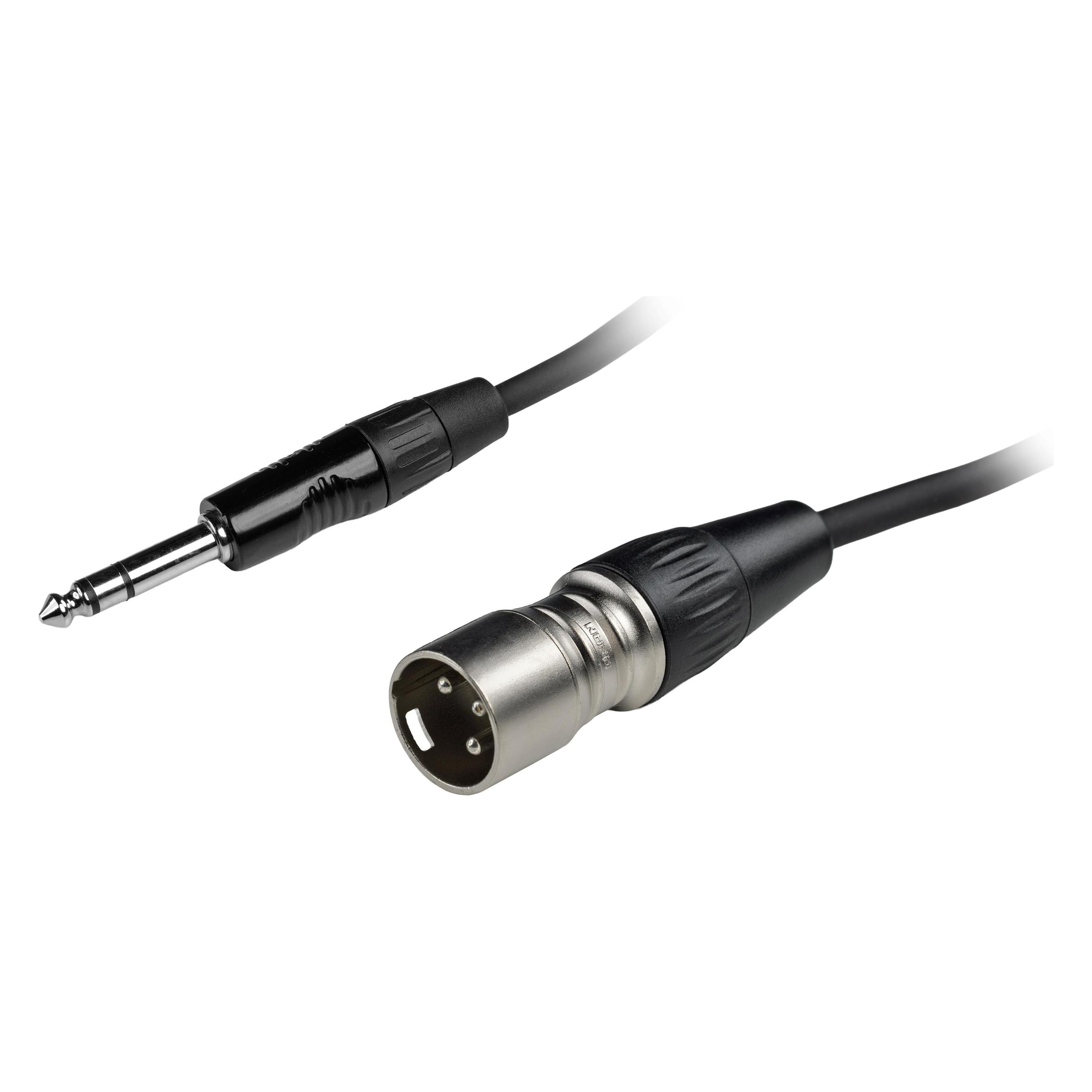 Fuj Tek 6.3 mm - XLR (3 m, XLR Kabel) (6,3 mm TRS - XLR male, 3 m)
