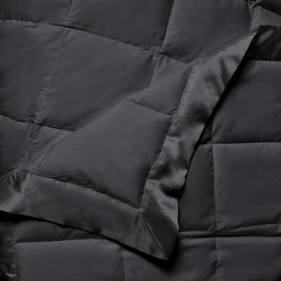 LCM Home Fashions, Inc. Solid Colored Microfiber Down Alternative Blanket