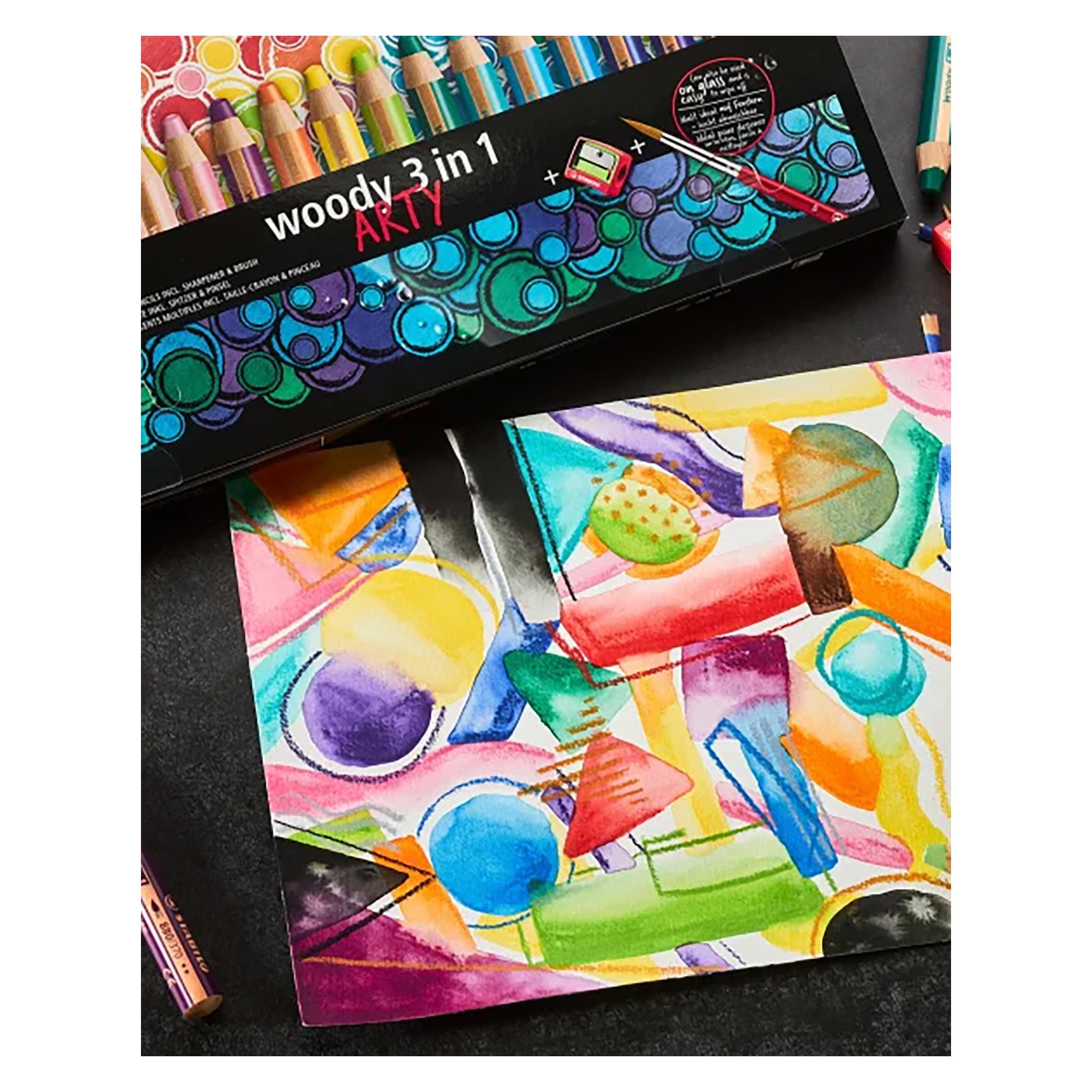 Stabilo Woody 3in1 Arty 18er Etui (18x) (880/18-1-20)
