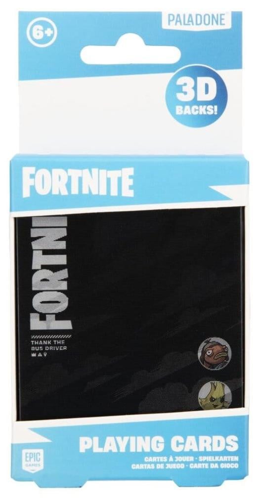 Paladone Fortnite speelkaarten met 3D-animatie
