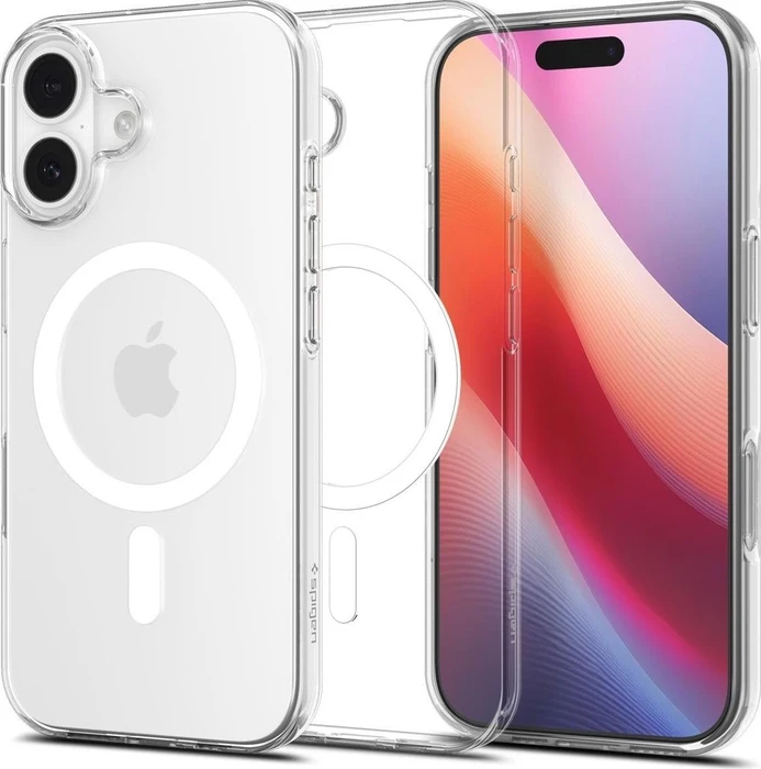 Spigen Liquid Crystal MagSafe Clear White iPhone 17