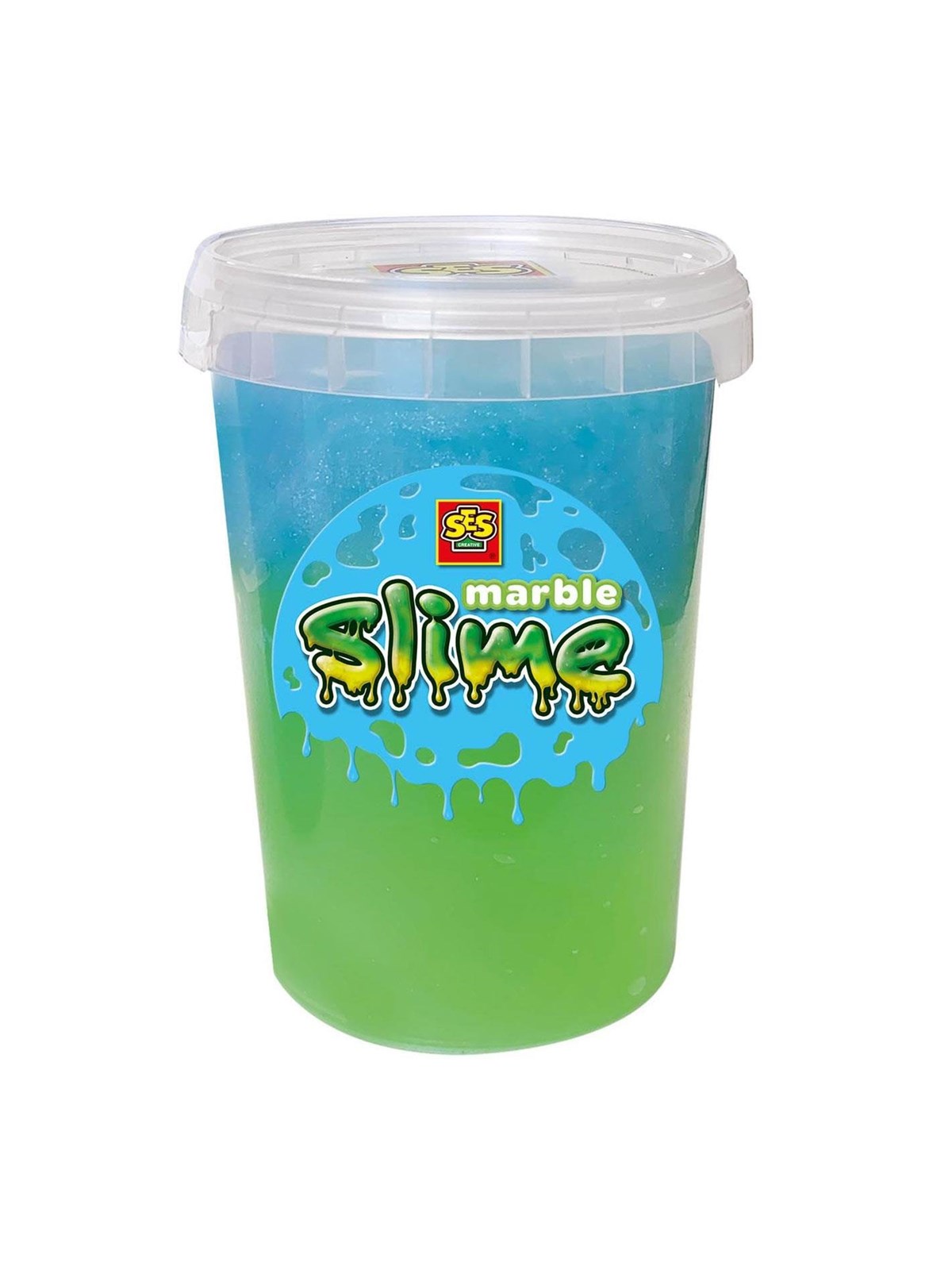 SES Creative Marble Slime - Green and Blue 200gr