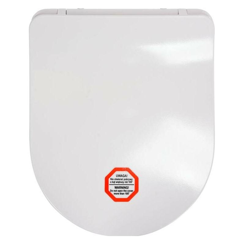 Vorel Fala Deska Wc Super Slim Z Duroplastu Wolnoopadająca Z Wypinanniem Jednym Przyciskiem (T75469)