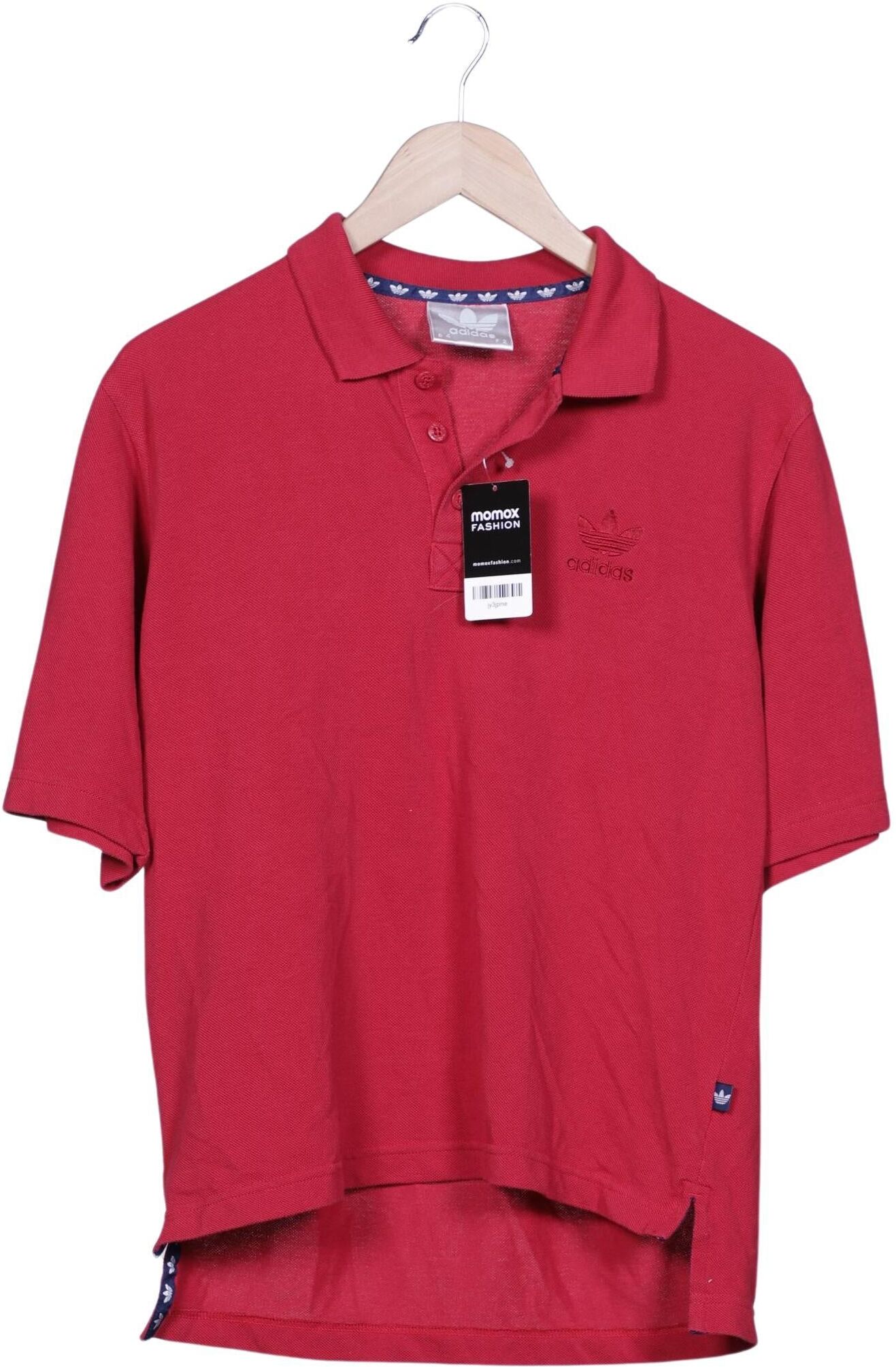 Adidas Originals Herren Poloshirt, Rot, Gr. S, Synthetik / Baumwolle - Second Hand